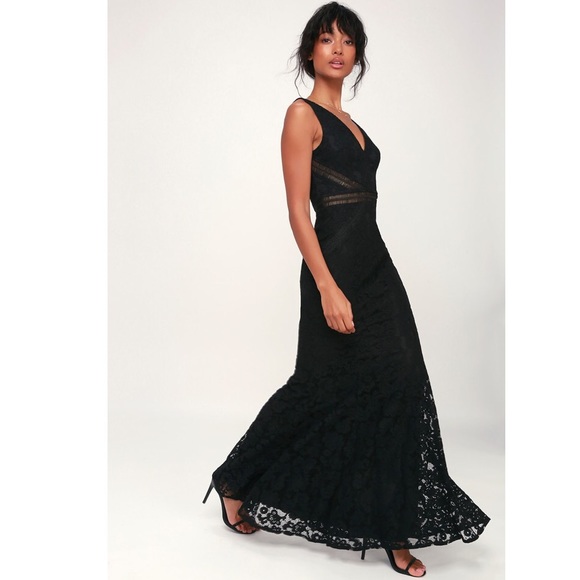 lulus black tie dresses
